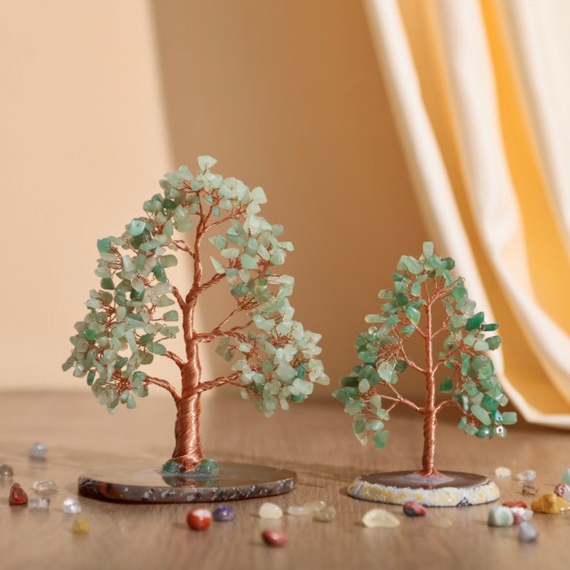 Arbre de Vie en Aventurine pour Prospérité et Harmonie - Biloria