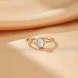 Bague Aigue marine Argent 925 - Pierre naturelle Bienveillance - Biloria