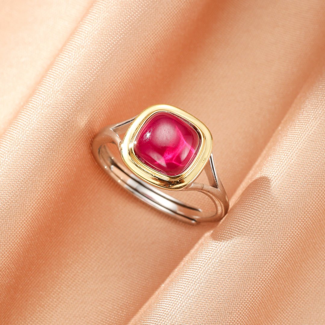 Bague Cornaline en Argent 925 – Bijou de Transition - Biloria