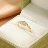 Bague Labradorite Bouclier d'Ombre - Protection Mystique - Biloria