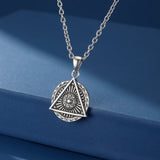 Collier Œil Oudjat Argent 925 - Bijou Protecteur Mystique - Biloria
